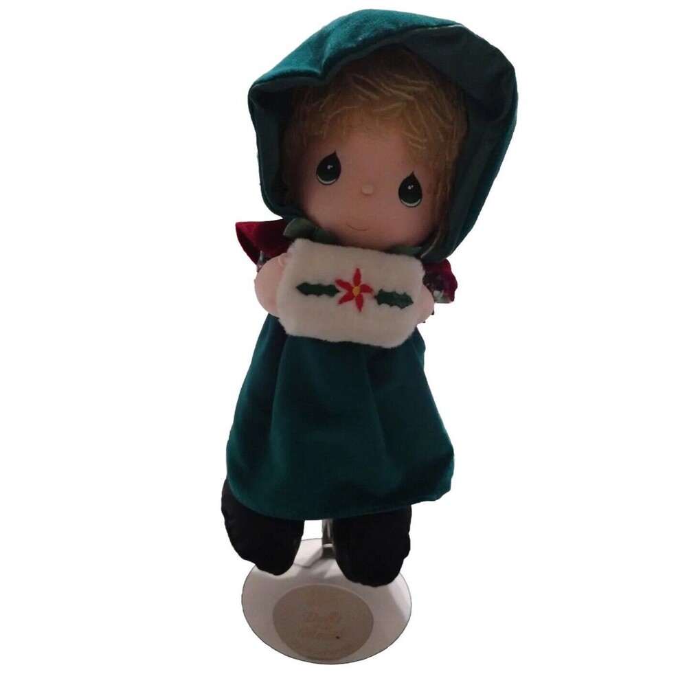Vintage 1988 Precious Moments Plush Doll Of The Month Dixie December 16040 Read